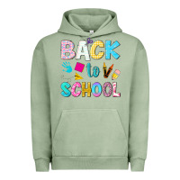 Pigment Oil Green back to school Urban Hoodie - NancyCooperArtShop