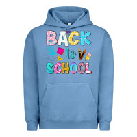 Pigment Pebble Blue back to school Urban Hoodie - NancyCooperArtShop