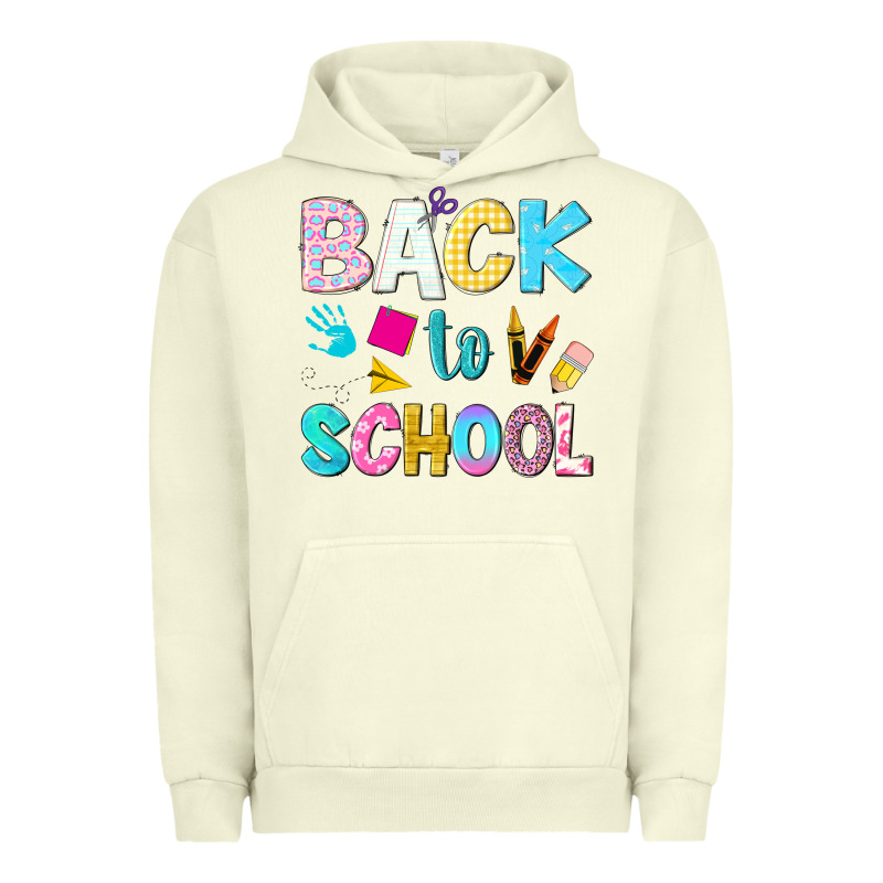 Back To School Urban Hoodie by NancyCooperArtShop | Teevron