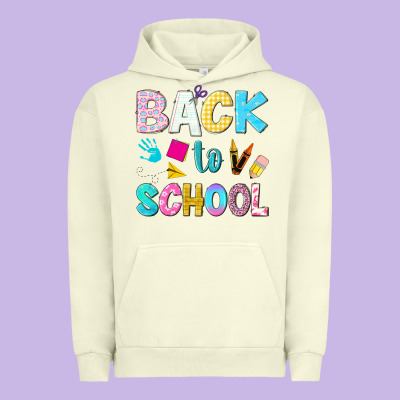 Back To School Urban Hoodie Designed By Nancycooperartshop