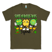 Army Green shenanigans squad Classic Tee - Artiststas