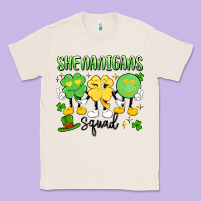 Shenanigans Squad Classic Tee Designed By Artiststas