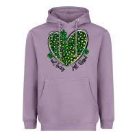 Lavender not lucky just blessed Heavyweight Hoodie - MaliasSmallBusiness