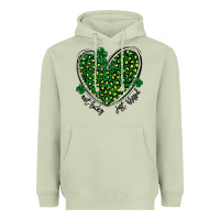 Matcha not lucky just blessed Heavyweight Hoodie - MaliasSmallBusiness