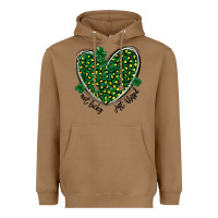 Toasted Coconut not lucky just blessed Heavyweight Hoodie - MaliasSmallBusiness