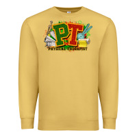 Antique Gold pt physical therapist juneteenth Premium Sweatshirt - NancyCooperArtShop