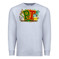 Heather Grey pt physical therapist juneteenth Premium Sweatshirt - NancyCooperArtShop