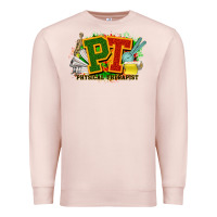 Pale Pink pt physical therapist juneteenth Premium Sweatshirt - NancyCooperArtShop