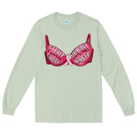 Fight Cancer Breast Cancer Bra Long Sleeve Tee | Teevron
