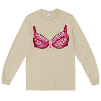Mushroom Fight cancer breast cancer bra Long Sleeve Tee - Artiststas