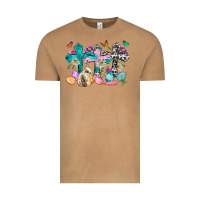 Vintage Camel Western rabbit with Cross and flowers Vintage Tee - Neo Western