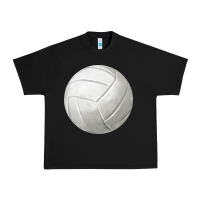 Black volleyball fa element Urban Heavy Tee - FaDigitalArtStudio