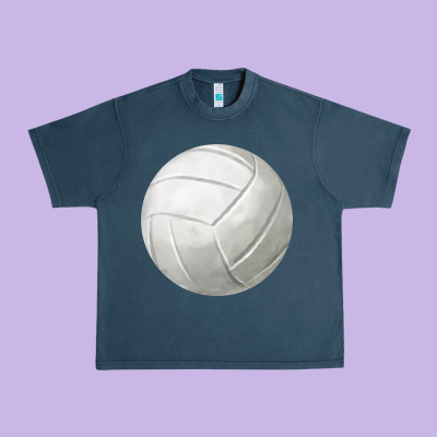 Volleyball Fa Element Urban Heavy Tee Designed By Fadigitalartstudio
