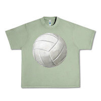 Oil Green volleyball fa element Urban Heavy Tee - FaDigitalArtStudio