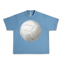 Pebble Blue volleyball fa element Urban Heavy Tee - FaDigitalArtStudio