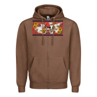 Chestnut ladybug gnomies license plate template Zipper Hoodie - BarkalooDesign