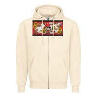 Sandshell ladybug gnomies license plate template Zipper Hoodie - BarkalooDesign