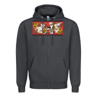 Smoke ladybug gnomies license plate template Zipper Hoodie - BarkalooDesign