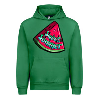 Emerald sweet summer watermelon Urban Hoodie - NancyCooperArtShop
