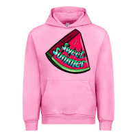 Fuchsia Pink sweet summer watermelon Urban Hoodie - NancyCooperArtShop