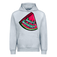 Heather Grey sweet summer watermelon Urban Hoodie - NancyCooperArtShop