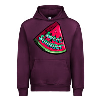 Mauve Wine sweet summer watermelon Urban Hoodie - NancyCooperArtShop