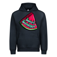 Navy sweet summer watermelon Urban Hoodie - NancyCooperArtShop