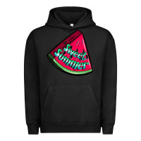 Pigment Black sweet summer watermelon Urban Hoodie - NancyCooperArtShop