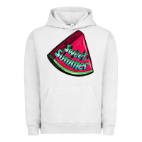 Pigment Lunar Rock sweet summer watermelon Urban Hoodie - NancyCooperArtShop