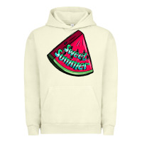 Pigment Pistachio sweet summer watermelon Urban Hoodie - NancyCooperArtShop