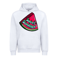 White sweet summer watermelon Urban Hoodie - NancyCooperArtShop