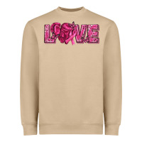 Mushroom Breast Cancer Love Heavyweight Sweatshirt - texasbilliewilder