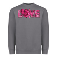Storm Breast Cancer Love Heavyweight Sweatshirt - texasbilliewilder