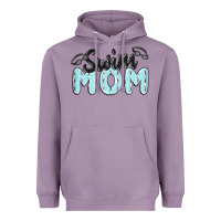 Lavender swim mom Heavyweight Hoodie - MaliasSmallBusiness
