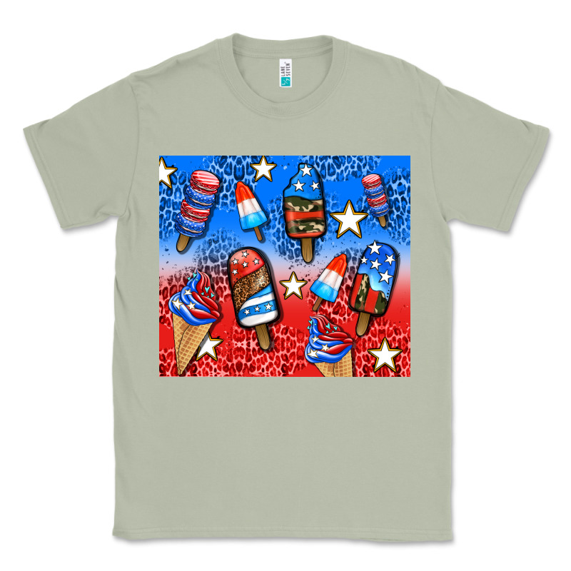 American Popsicle And Stars Classic Tee by AdoDesignShop | Teevron