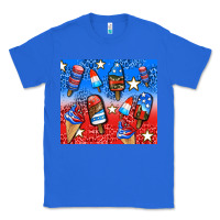 True Royal american popsicle and stars Classic Tee - AdoDesignShop