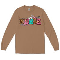 Toasted Coconut nurse with nurse element Long Sleeve Tee - AdoDesignShop
