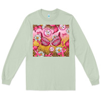 Matcha Hour Breast Cancer Bra Long Sleeve Tee - Artiststas