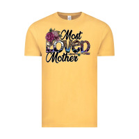 Vintage Mustard most loved mother Vintage Tee - SublimationCraftShop