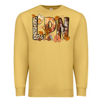 Antique Gold lpn licensed practical nurse Premium Sweatshirt - NancyCooperArtShop