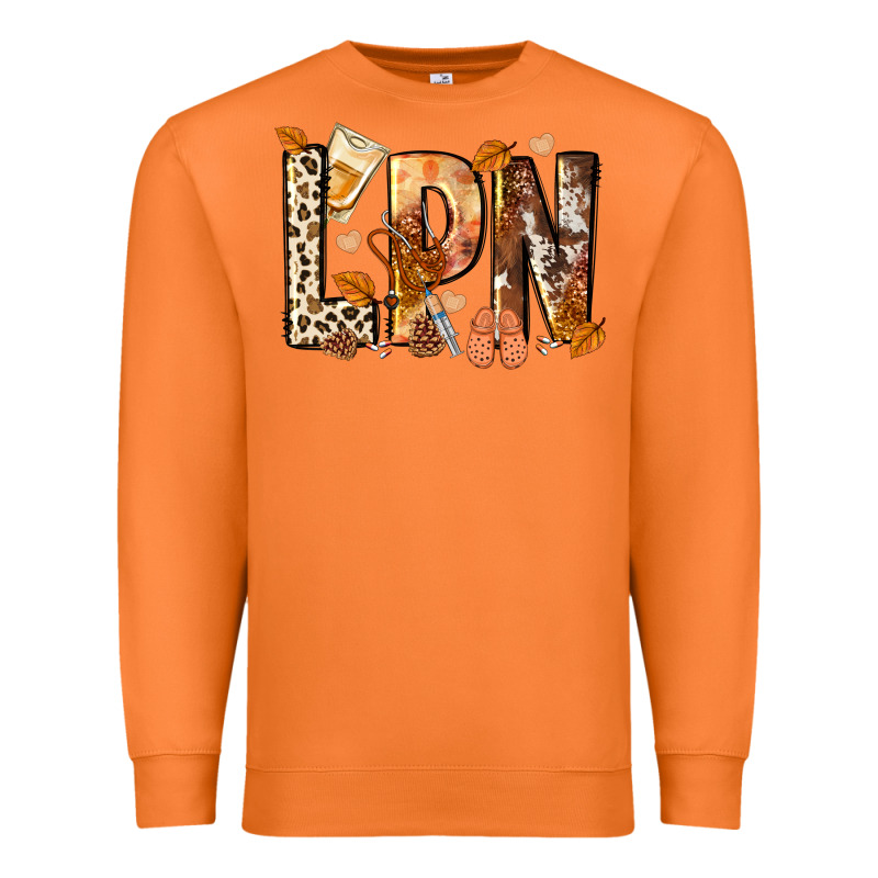 Lpn Licensed Practical Nurse Premium Sweatshirt by NancyCooperArtShop | Teevron