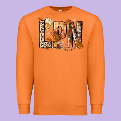 Lpn Licensed Practical Nurse Premium Sweatshirt Designed By Nancycooperartshop