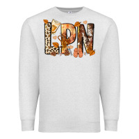 Oatmeal Heather lpn licensed practical nurse Premium Sweatshirt - NancyCooperArtShop