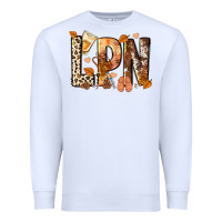 White lpn licensed practical nurse Premium Sweatshirt - NancyCooperArtShop