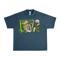 Midnight Navy St Patricks love nurse Urban Heavy Tee - RacoonDesign