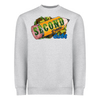 Heather Grey second grade dude Heavyweight Sweatshirt - RanaPortraitStore