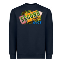 Navy second grade dude Heavyweight Sweatshirt - RanaPortraitStore