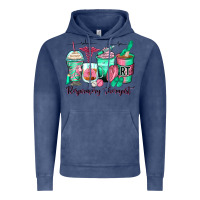 Vintage Denim respiratory therapist coffee cups Vintage Hoodie - Zillion Design Studio