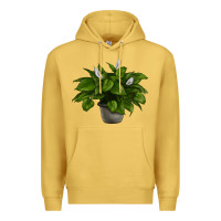 Antique Gold Peace Lily Premium Hoodie - LillyAllenDesigns