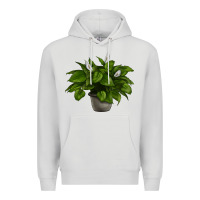 Dove Grey Peace Lily Premium Hoodie - LillyAllenDesigns